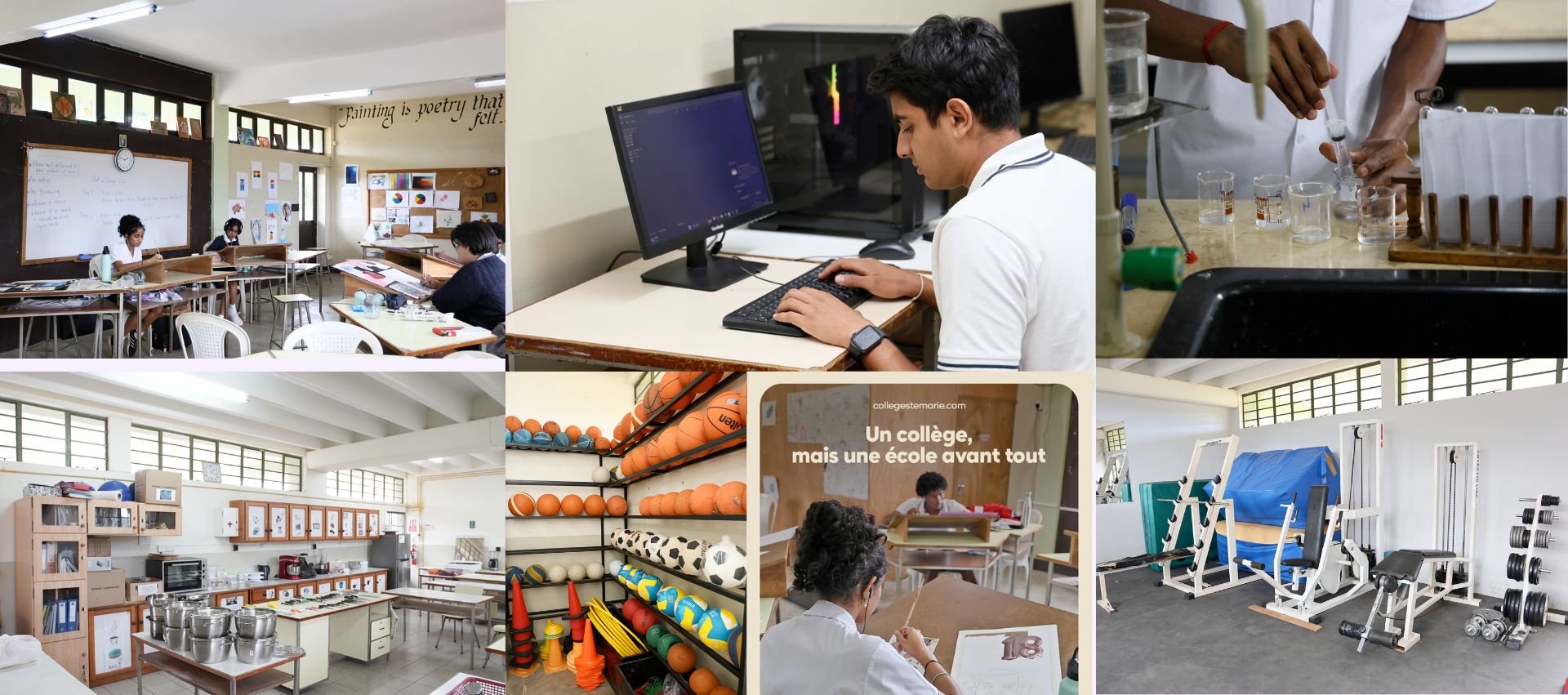 A good education at College Sainte Marie